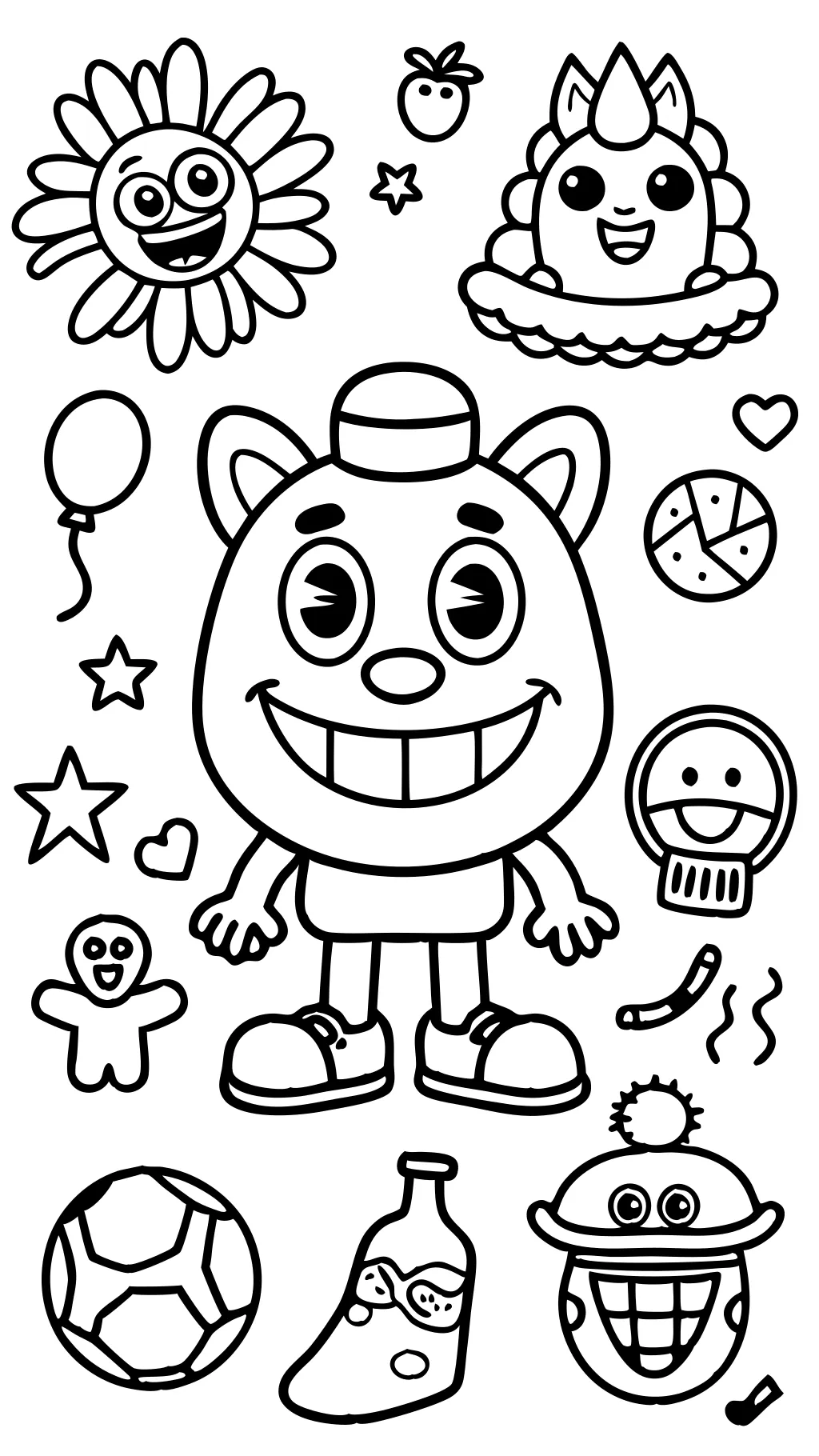 funny coloring pages